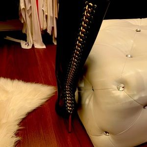 Black Heeled Dressy Boots